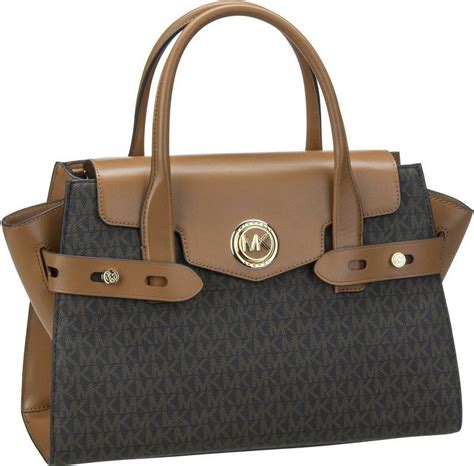 michael kors carmen large belted tote|carmen medium belted satchel.